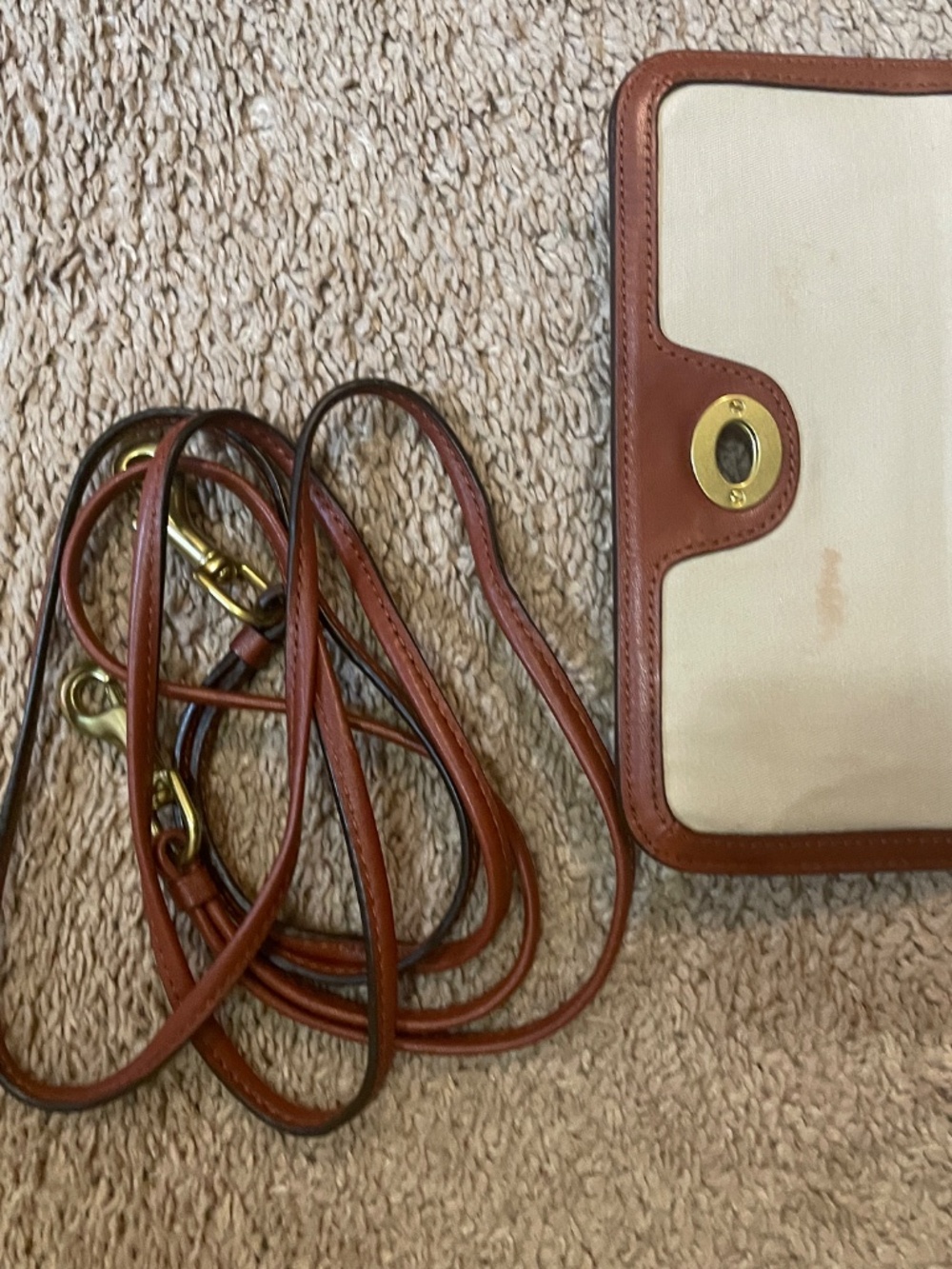 Coach Penny Legacy Leather Crossbody Turnlock - Picture 6 of 13